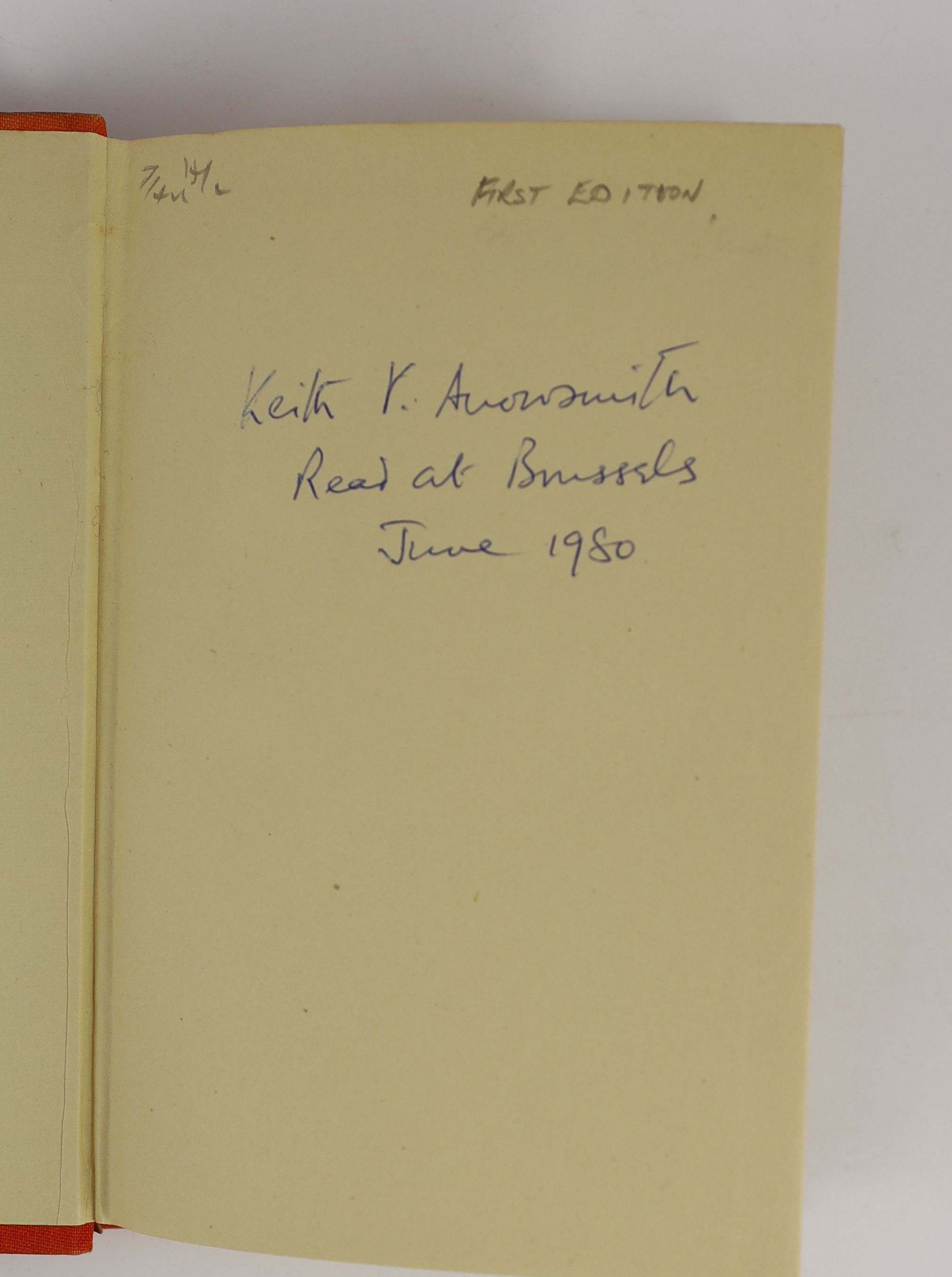 Christie, Agatha - Towards Zero, 1st edition, 8vo, cloth, in torn, unclipped d/j, ownership inscription to front fly leaf, The Crime Club, London, 1944 and Murder in the Mews, 3rd impression, 8vo, cloth, in unclipped d/j